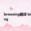 browsing翻译 browsing 