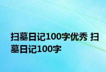 扫墓日记100字优秀 扫墓日记100字 