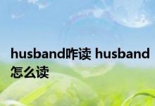 husband咋读 husband怎么读 