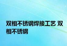 双相不锈钢焊接工艺 双相不锈钢 