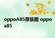 oppoA85原装图 oppoa85 