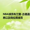 NBA球员布兰登-古德温球员信息以及同位置球员